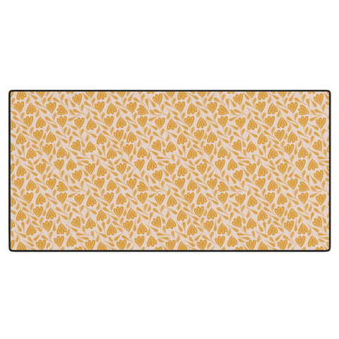 Menina Lisboa Sweet Yellow Flowers Desk Mat