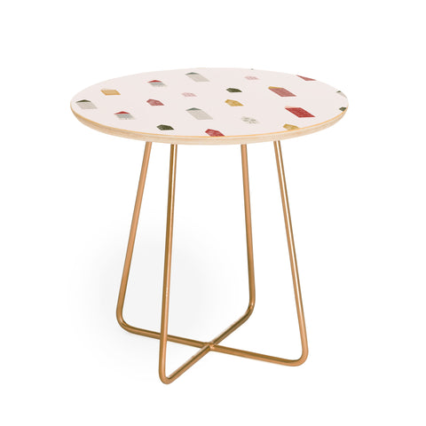 Menina Lisboa Tiny Scandinavian Houses Round Side Table