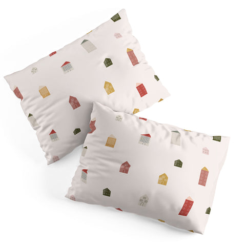 Menina Lisboa Tiny Scandinavian Houses Pillow Shams