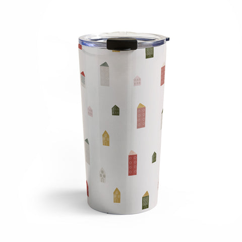 Menina Lisboa Tiny Scandinavian Houses Travel Mug