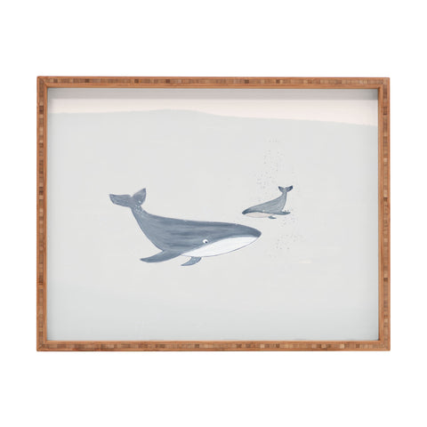 Menina Lisboa Two Whales Rectangular Tray