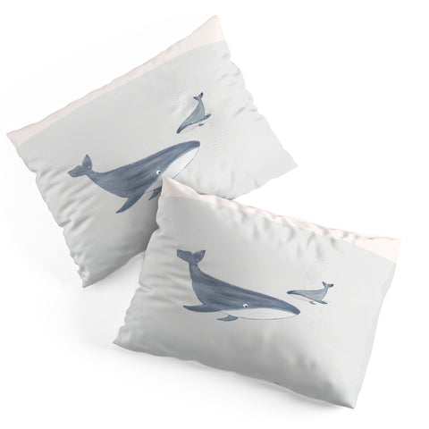 Menina Lisboa Two Whales Pillow Shams