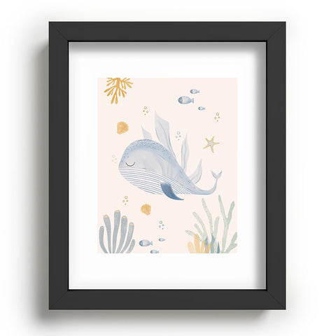 Menina Lisboa Under the Deep Sea Recessed Framing Rectangle