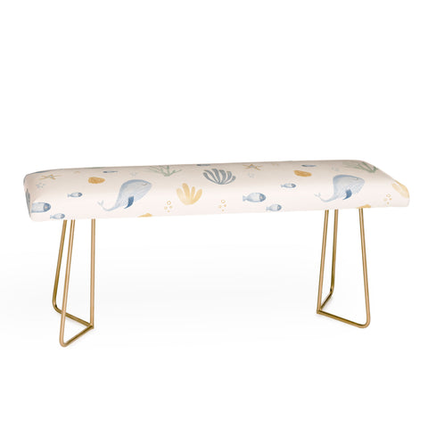 Menina Lisboa Under the Deep Sea Bench