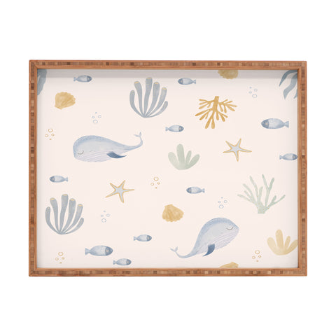 Menina Lisboa Under the Deep Sea Rectangular Tray