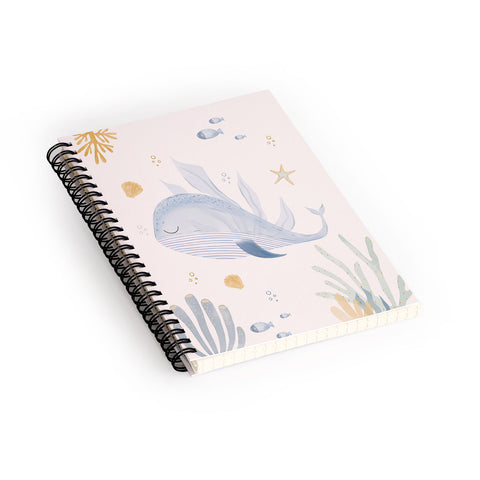 Menina Lisboa Under the Deep Sea Spiral Notebook