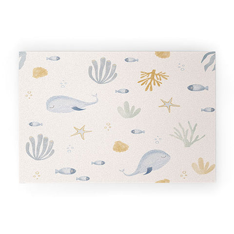 Menina Lisboa Under the Deep Sea Welcome Mat