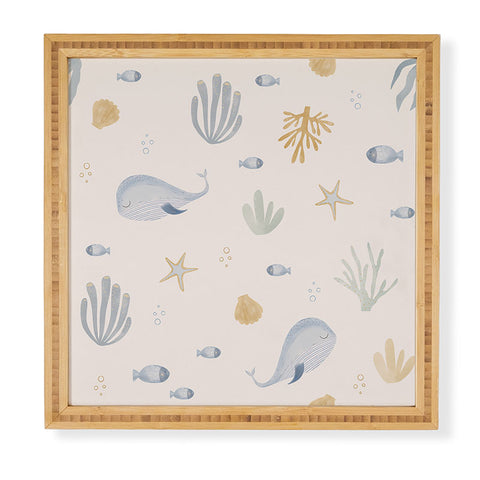 Menina Lisboa Under the Deep Sea Framed Wall Art