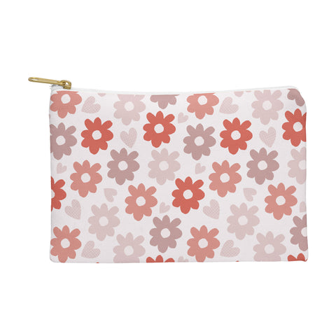 Menina Lisboa Valentines Flowers Pouch