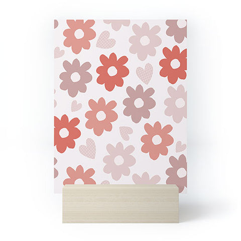 Menina Lisboa Valentines Flowers Mini Art Print