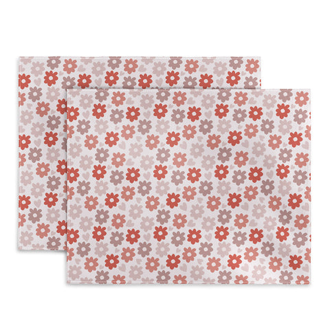 Menina Lisboa Valentines Flowers Placemat