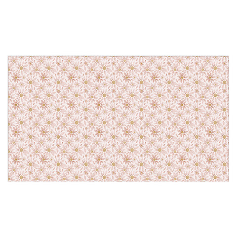 Menina Lisboa Wild Pink Daisies Tablecloth