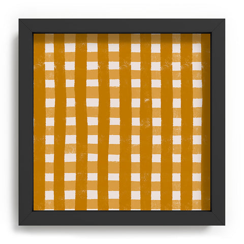 Menina Lisboa Yellow Checkers Recessed Framing Square