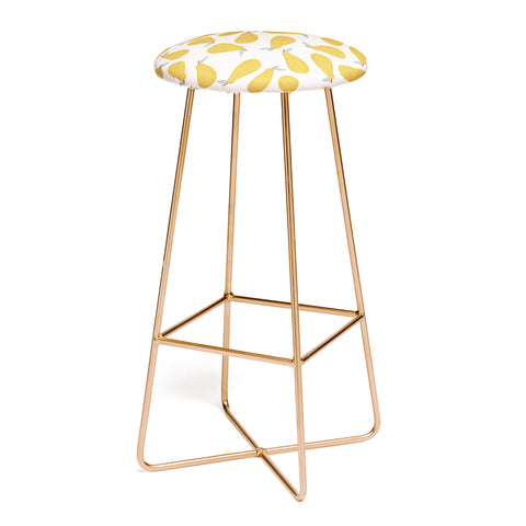 Menina Lisboa Yellow Pear Bar Stool