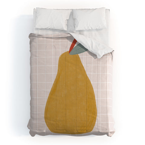 Menina Lisboa Yellow Pear Comforter