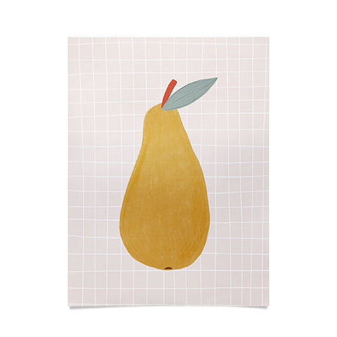 Menina Lisboa Yellow Pear Poster