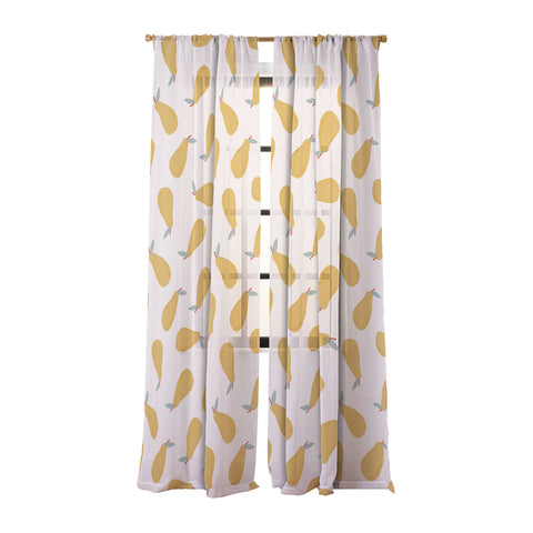 Menina Lisboa Yellow Pear Sheer Non Repeat