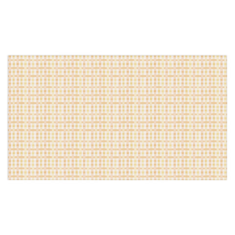 Menina Lisboa Yellow Pink Gingham Tablecloth