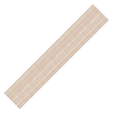 Menina Lisboa Yellow Pink Stripes Table Runner