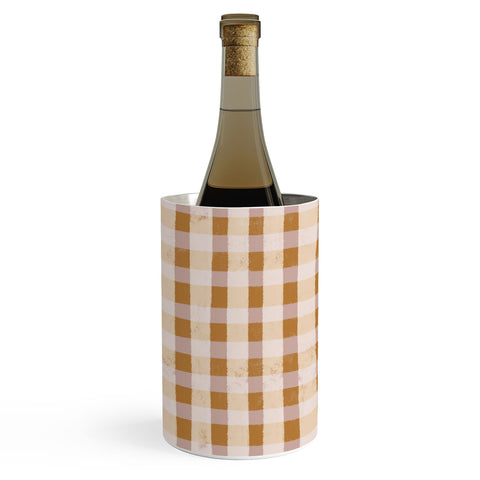 Menina Lisboa Yellow Pink Vichy Wine Chiller