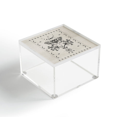 Mermaid & Unicorn Magical Moth Acrylic Box