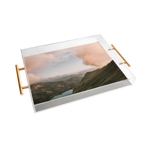 Michael Schauer Far Views II Acrylic Tray