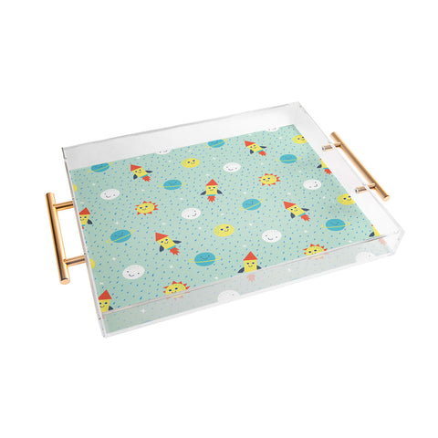 MICHELE PAYNE To The Moon And Back I Acrylic Tray