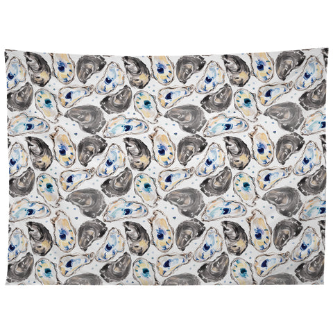 Michelle Mospens Coastal Oysters Tapestry