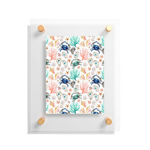 Michelle Mospens Coastal Vibes Floating Acrylic Print