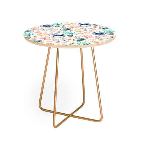 Michelle Mospens Coastal Vibes Round Side Table