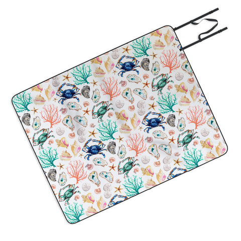 Michelle Mospens Coastal Vibes Picnic Blanket