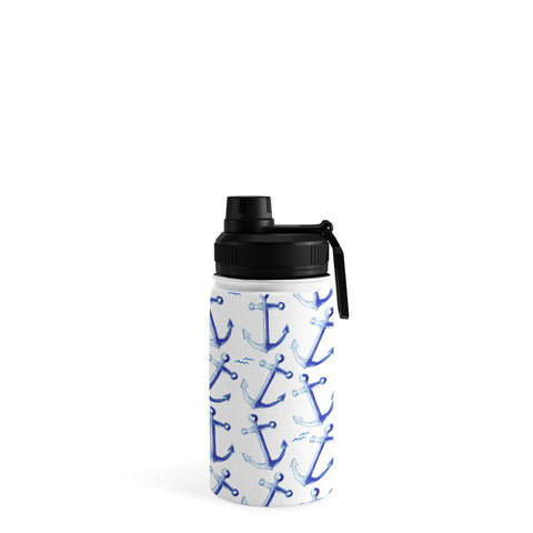 Michelle Mospens Watercolor Anchor Water Bottle
