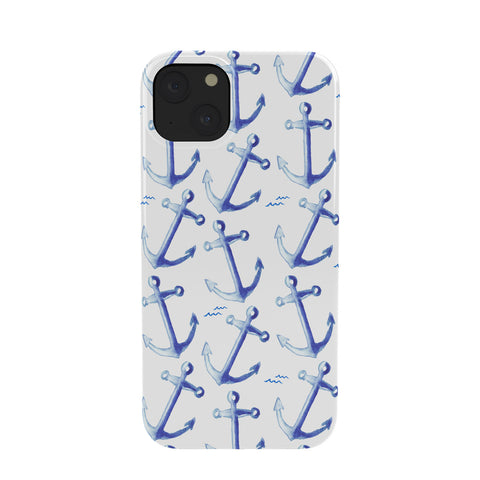 Michelle Mospens Watercolor Anchor Phone Case