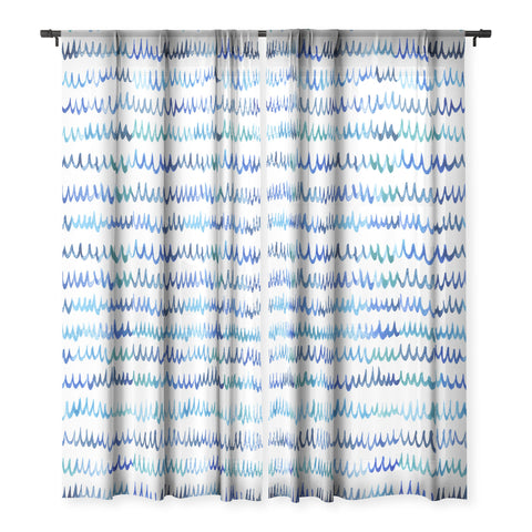 Michelle Mospens Watercolor Waves Sheer Non Repeat