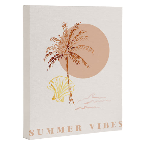 Mieken Petra Designs Boho Summer Vibes Art Canvas