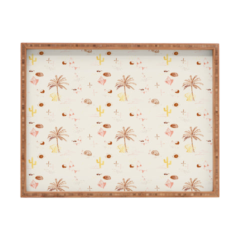 Mieken Petra Designs Boho Summer Vibes Rectangular Tray