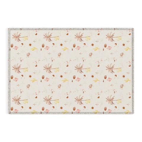 Mieken Petra Designs Boho Summer Vibes Outdoor Rug