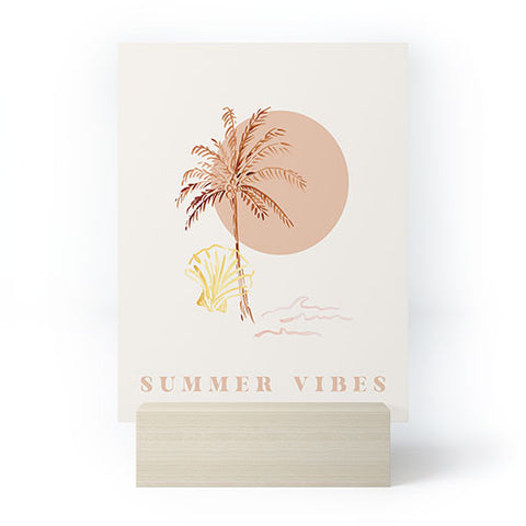 Mieken Petra Designs Boho Summer Vibes Mini Art Print