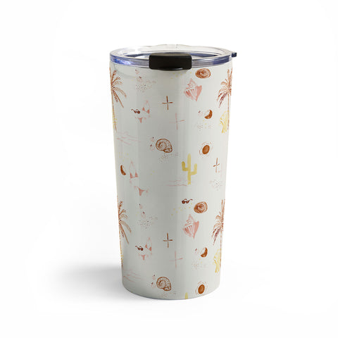 Mieken Petra Designs Boho Summer Vibes Travel Mug