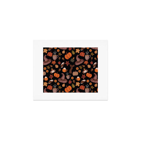 Mieken Petra Designs Cozy Halloween Art Print