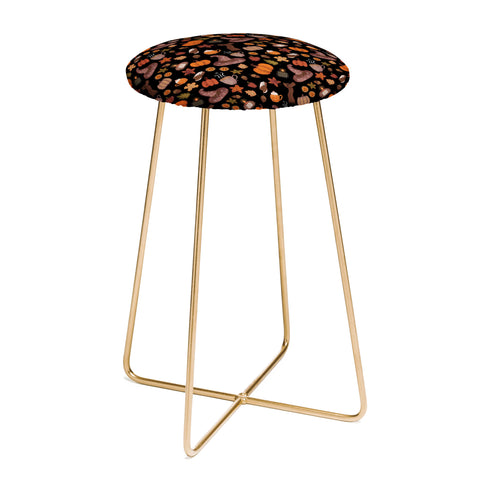 Mieken Petra Designs Cozy Halloween Counter Stool