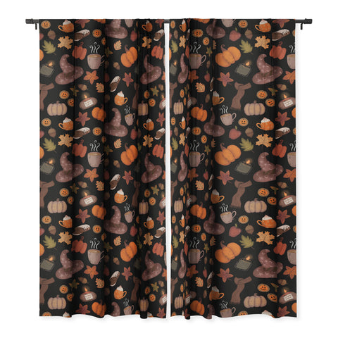 Mieken Petra Designs Cozy Halloween Blackout Non Repeat