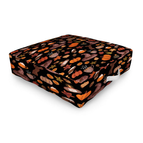 Mieken Petra Designs Cozy Halloween Outdoor Floor Cushion