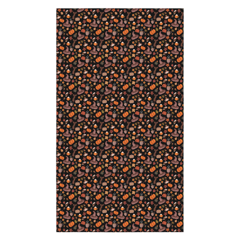 Mieken Petra Designs Cozy Halloween Tablecloth