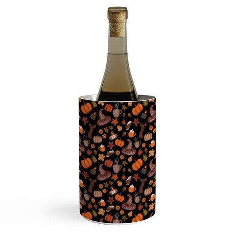 Mieken Petra Designs Cozy Halloween Wine Chiller