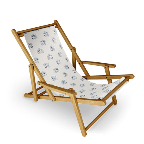Mieken Petra Designs Floral Block Print Sling Chair