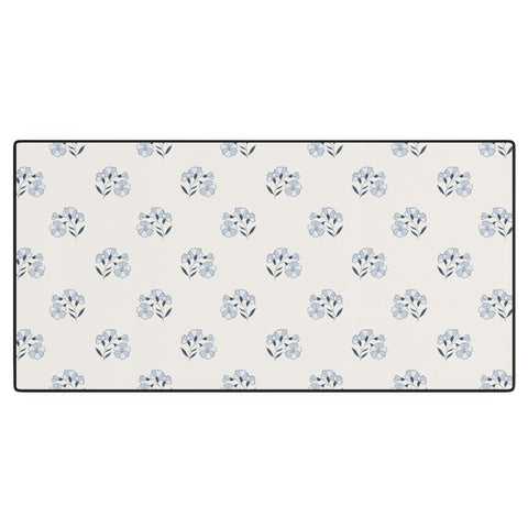 Mieken Petra Designs Floral Block Print Desk Mat