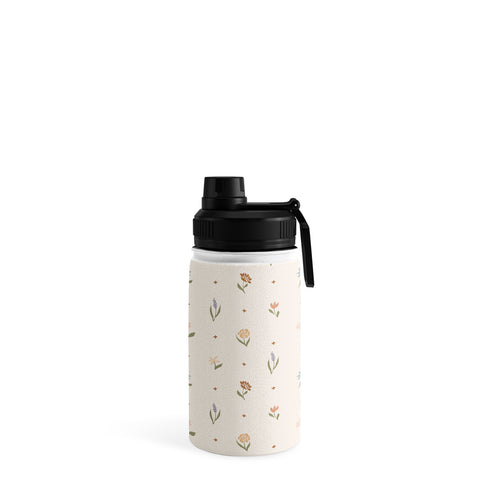 Mieken Petra Designs Folk Wildflowers Water Bottle