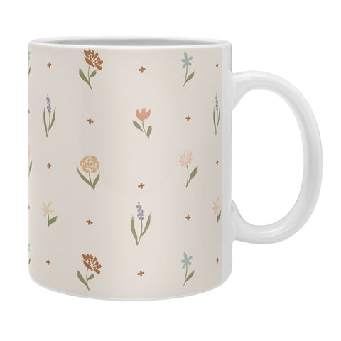 Mieken Petra Designs Folk Wildflowers Coffee Mug