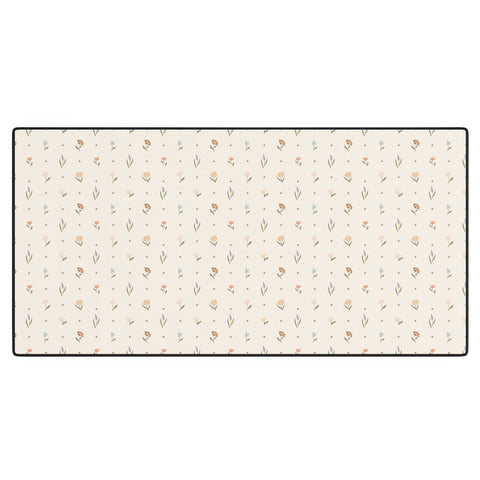 Mieken Petra Designs Folk Wildflowers Desk Mat